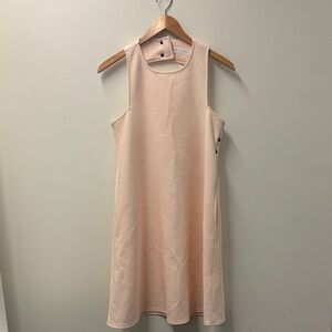 Hunter Bell Sleeveless Light Pink Dress with Snaps Size 10